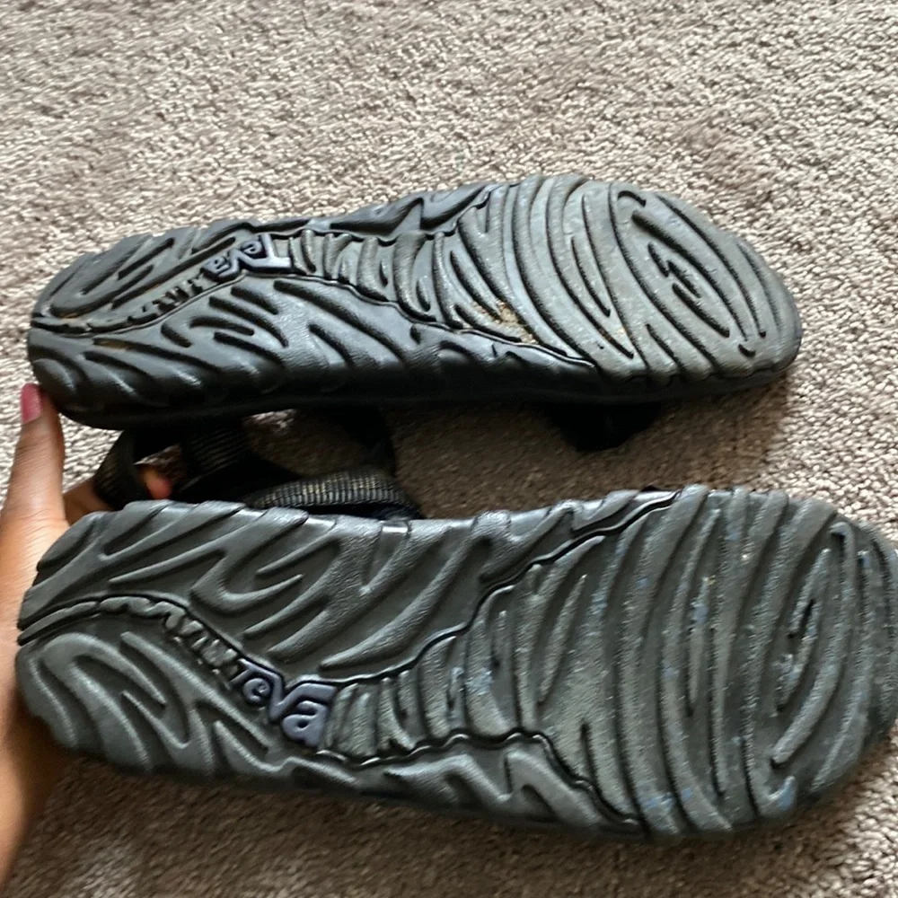 Teva Original Universal Strap Sandals Black SIZE 11 Outdoor Sport Comfort